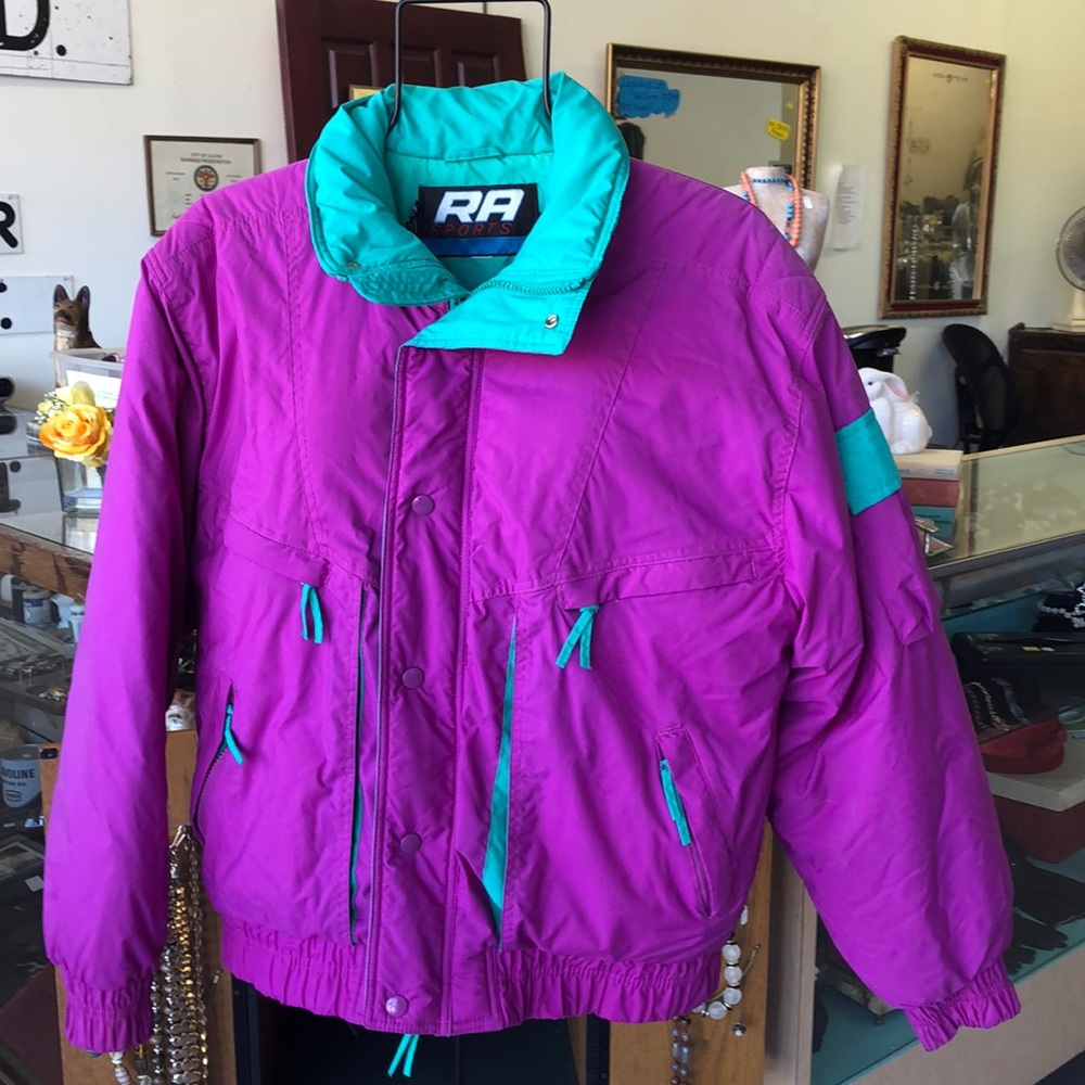 Vintage retro sports jacket